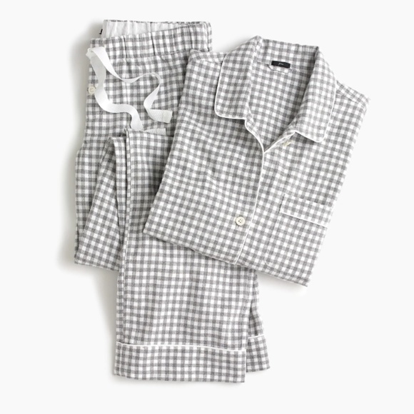J. Crew Other - J. Crew || Vintage Gingham Flannel Pajamas
